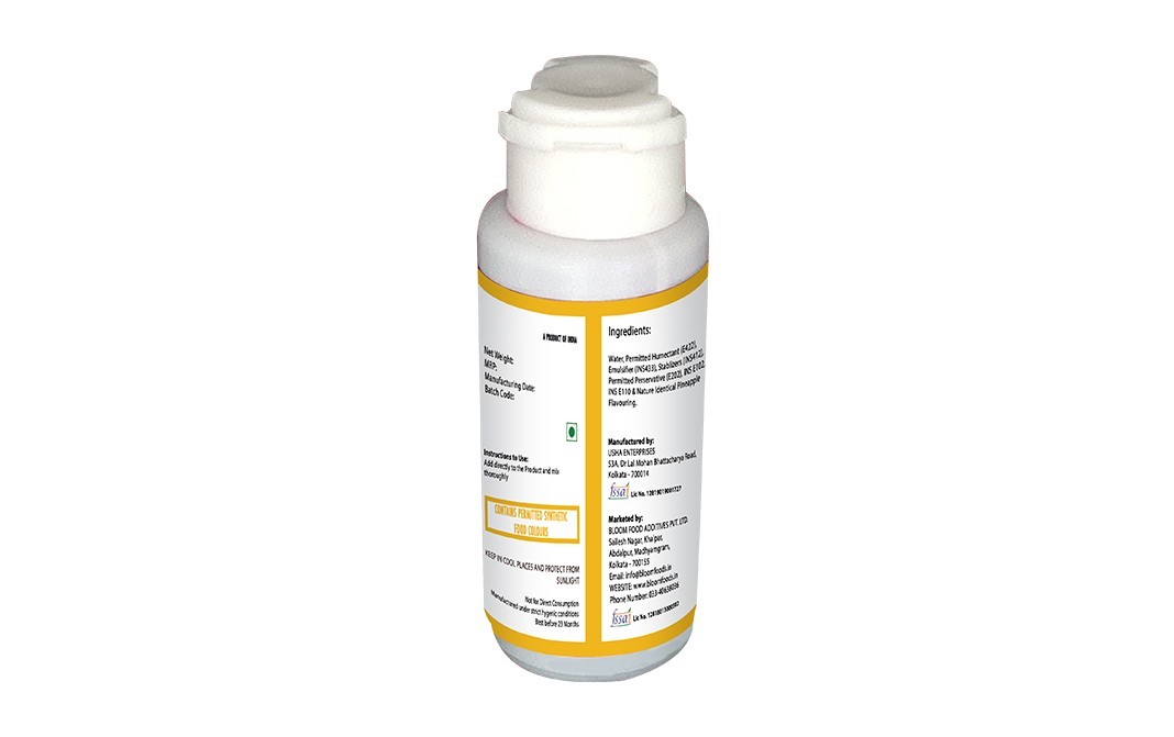 Bloom Pineapple Liquid Flavoured Colours   Plastic Bottle  30 millilitre